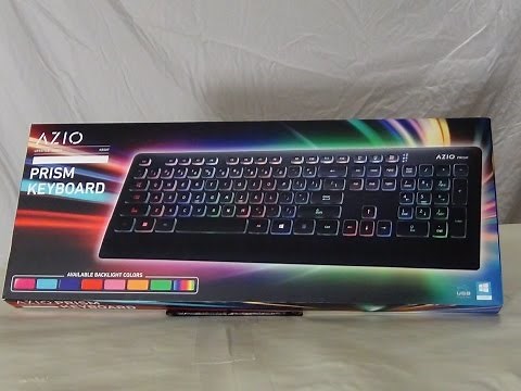Azio Prism Keyboard Review V2 (KB507)