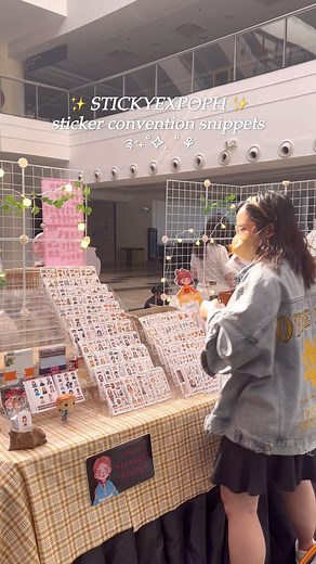 28K views · 633 reactions | Sticker convention snippets ✨ Displayed...