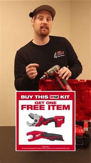 Milwaukee PEX Expander Gun + FREE Tool Deal (Home Depot 🔥)