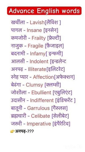 Advance English words #english #motivation #students #study #ytshorts
