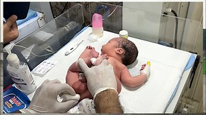 Gentle Suppository Insertion for Newborn to Relieve Abdominal Distension | Newborn baby care