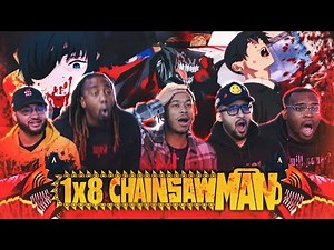 GUNFIRE 🔫 Chainsaw Man 1x8 REACTION!