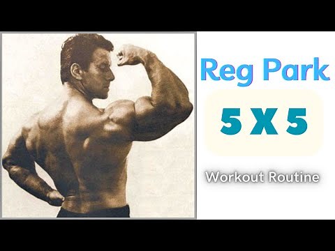 Reg Park 5 X 5 Workout Day 2 // 5x5 Workout For Strength and Mass