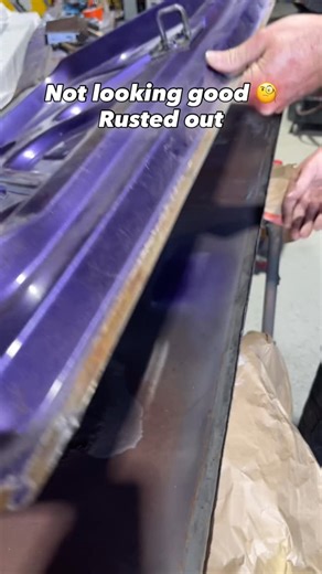 ADAMSON AUTO BODY on Instagram: "Rust problem found on the boot lid. Blasting the skin and frame is the next step. #classiccars #rustycar #panelbeater #cars #carporn"