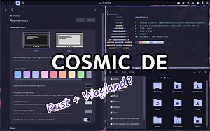 [Eden] Cosmic DE：全新的Linux桌面环境——窗口管理与项目概况