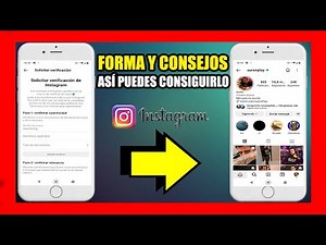 como TENER el CHECK AZUL☑️ en INSTAGRAM