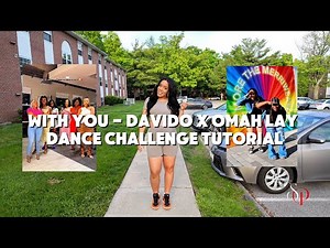 DAVIDO - WITH YOU | DANCE CHALLENGE TUTORIAL | MADE EASY🔥 #davido #omahlay #afrodance #dancetutorial
