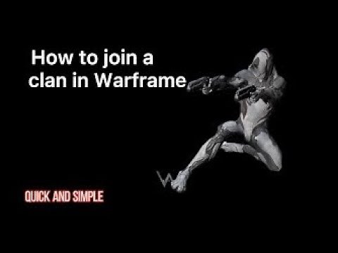 How to join a clan in Warframe