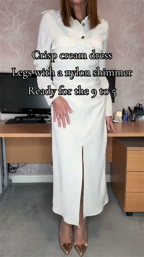 I love this dress. Should I wear it to the office 🤔 #over40andfabulo...