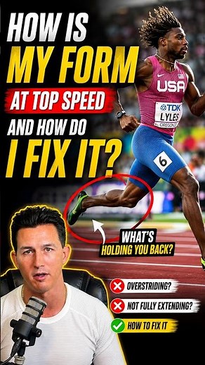 How Is My Form At Top Speed And How Do I Fix It? #howtorunfaster