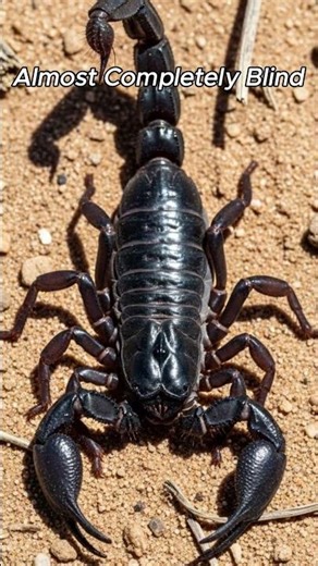 The Arabian Fat-Tailed Scorpion !short video #facts