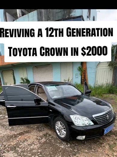 Reviving a Classic 12th Generation Toyota Crown for $2000