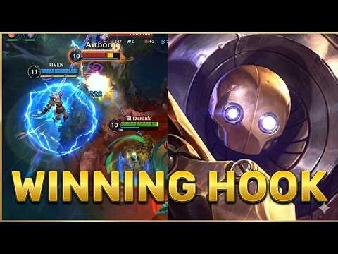 Blitzcrank Support Gameplay – Game Winning Hooks