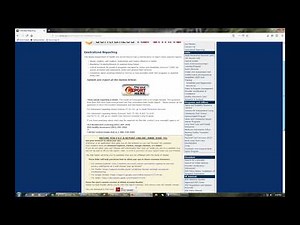Finding the Alaska Central Reporting link and form