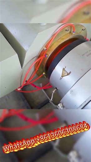 Cable power pipe making machine#pipemachine #extrudermachine #machine #extruder #extrusion