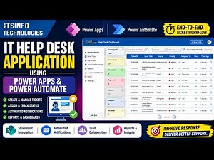 IT Help Desk Application Using Power Apps & Power Automate
