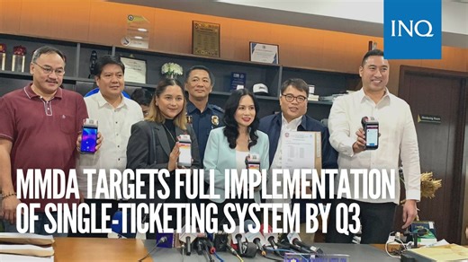 The Metropolitan Manila Development Authority on Wednesday, August 2, 2023, announces plans to fully implement the single-ticketing system across the capital region by the third quarter of this year with the arrival of 30 units of hand-held ticketing devices. INQUIRER.net/Noy Morcoso/KGA Read more: https://newsinfo.inquirer.net/1811084/fwd-mmda-to-fully-implement-single-ticketing-system-handheld-devices-in-entire-ncr-by-september | INQUIRER.net