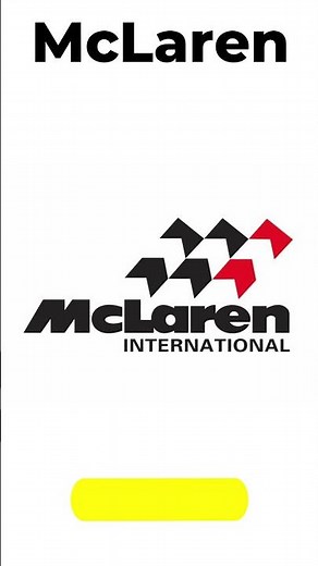 McLaren logo history #CarLogos #McLarenHistory #AutomotiveDesign #Supercars #McLarenFans