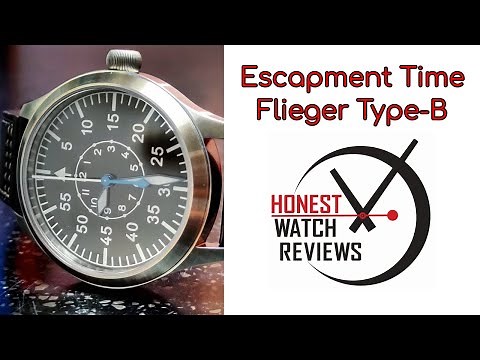 (New Brand) Best Budget Flieger? Escapement Time Type-B Pilot Watch Review #HWR