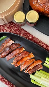 🏮Peking Duck🏮 Perfectly cooked, delicious Peking duck, served with sliced spring onions, cucumbers, osmanthus sugar, duck sauce and of course, pancakes! Yā 鸭之, is the UK’s first oven ready Peking duck! It’s already marinated, and comes with all the accompaniments! With Lunar New Year approaching, this would be perfect to share with friends and family! 🐇 You can order it chilled or frozen from @celeplate . Check it out ♥️ (AD) • • • #TheCurryCountess #chinesenewyear #pekingduck #duckpancakes #