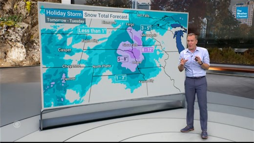 26 million people were under flood watches with some areas already being hit with a month's worth of rain in 24 hours or less. Meteorologist Mike Bettes with The Weather Channel has more on where the storm's heading next. | CBS Evening News