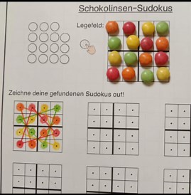 schlicht und ergreifend on Instagram: "SCHOKOLINSEN 1. #mitspielstück mit Schachtelrasselbegleitung 2. #schätzen "Wie viele SCHOKOLINSEN sind in der Schachtel?“ 3. #säulendiagramm legen und zeichnen 4. #diagramme lesen und vergleichen 5. #zahlbeziehungen erkennen und benennen 6. #verliebtezahlen finden 7. #bündeln 8. #plusaufgaben legen und notieren 9. #verdopplungsaufgaben mit dem Spiegel "Oh schau, ein schönes Päckchen!" 10. #sudokus (verschiedene Möglichkeiten finden) 11. #muster entdecken 12
