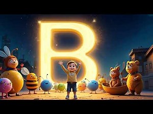 “B is for Bee 🐝 | Letter B Phonics Song for Kids | Learn ABC Sounds & Rhymes!”