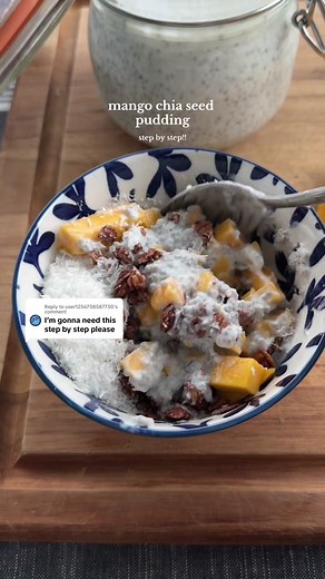 Easy Mango Chia Pudding Recipe