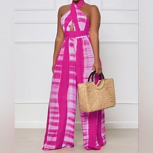 Fashion halter Jumpsuit New Size S.