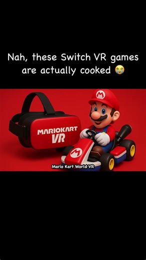 Switch VR games are actually cooked 😭