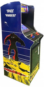 G-04 Space Invaders Retro Arcade Cabinet TV Video Spielautomat Standgerät 19" LCD Monitor - Etsy.de