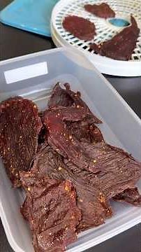 Beef Jerky (Meat Chips) #recipe #jerky #meat #snack #delicious