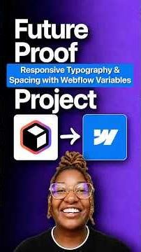 Responsive Typography & Spacing with Webflow Variables