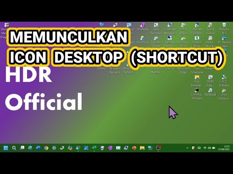 How to Show Shortcuts on the Desktop (Show Desktop Icons in Windows 11 23H2)