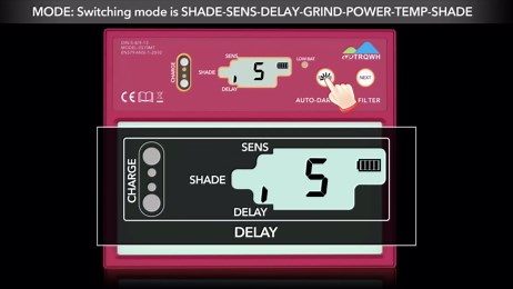 TRQWH Digital Display Welding Lens 4.33x3.54in Metal Auto Darkening Welding Helmet Replaceable Lens Adjustable Shade Range 4/5-13 True Color Welding Hood Lens with 2 Arc Sensor (SILVER)