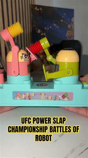5 SECONDS Double Hammers Table Game | UFC POWER SLAP CHAMPIONSHIP BATTLES OF ROBOT #trending