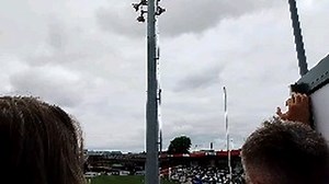 Red arrows flying over the crusaders stadium in honour of Stephan Baxtor leaving 😂 #redarrows #northernireland | Belfast & Northern Ireland In Your Pocket City Guide