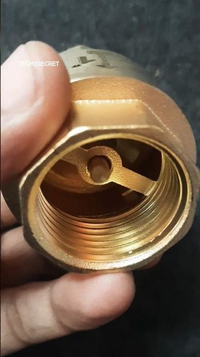 Brass Non Return Valve, Prevent Back flow of Liquid | Plumbing Components for Watersupply pipeline
