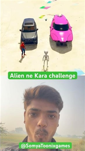 Scorpio N vs Alien Supercar 👽🚙 | Earth Car vs Space Tech in GTA 5! #shorts