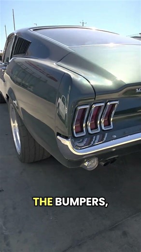 Amazing resto mod Mustang spotted in San Antonio. #mustang #classiccar #restomod #sanantonio