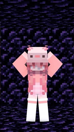 POV: Axolotl Girl Destroyed the Whole World TNT | Minecraft Animation