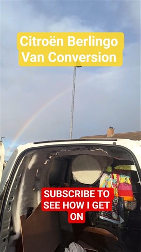 Citroen berlingo conversion #vanlife #conversion #solo #insulation