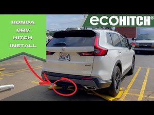 How to Install a Honda CR-V Trailer Hitch by EcoHitch® | X6040S