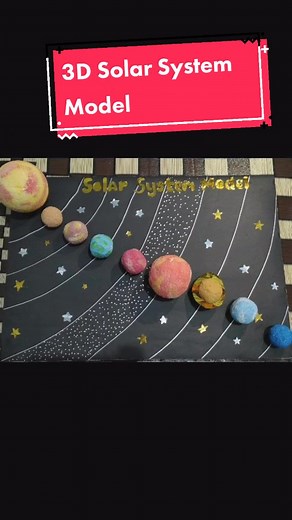 A 3D Solar System Model for my 5 graders #scienceforkids