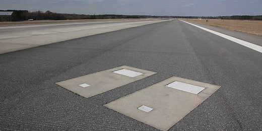 Husband, wife buried on runway at US airport greet thousands of planes every year