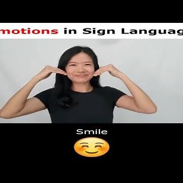 Singapore Sign Language (SgSL) Lesson: Emotions