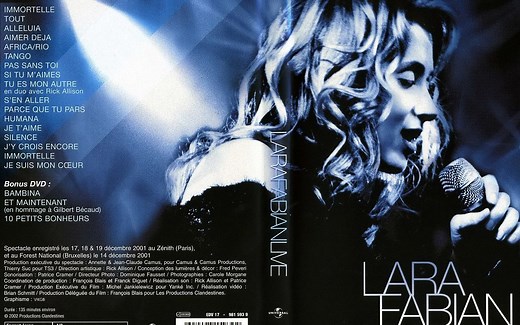 罗拉 菲比安Lara Fabian Live 2002