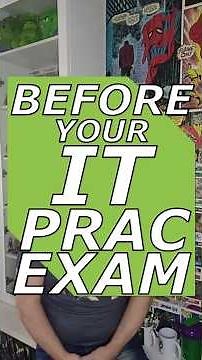 IT Students: Before your Prac Exam #shorts