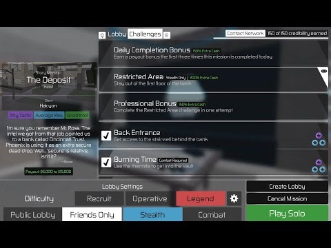 Entry Point Freelancers Cut | Restricted Area (Daily) Challenge (05.06.25) | Legend Stealth Solo