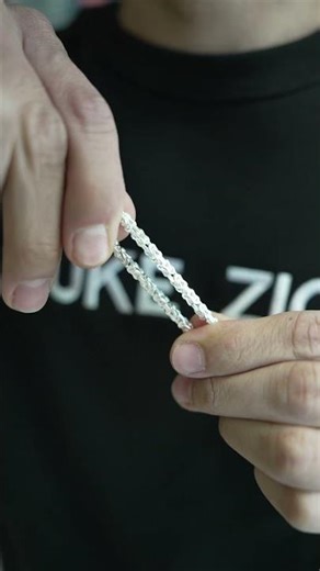 3mm Byzantine Chain 20 Inch Length for Men